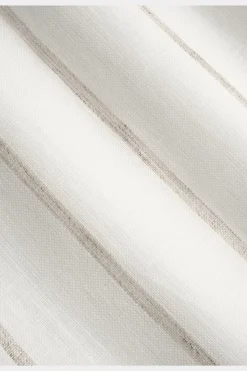 SUITSUPPLY Walter Hemd-Sakko Hellbraun Gestreift-Männlich Hemd-Sakkos