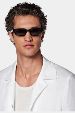 SUITSUPPLY Walter Hemd-Sakko Weiß-Männlich Hemd-Sakkos