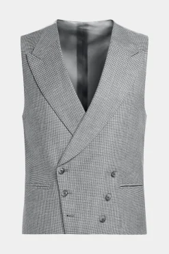 SUITSUPPLY Weste Hellgrau-Männlich Anzugwesten